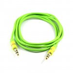 Wholesale Auxiliary Cable 3.5mm to 3.5mm Cable (Green)